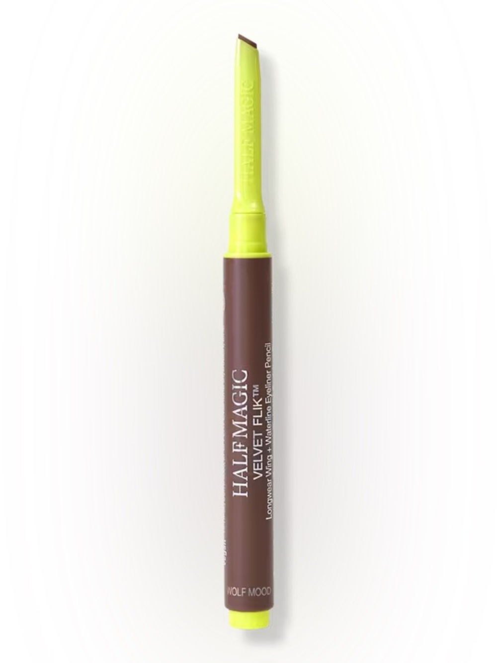 NIB Half Magic Velvet Flik Longwear Wing Waterline Eyeliner Pencil Wolf Mood $26